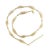 14k Two-Tone Gold Estate Splendori Mesh Necklace For Sale - Image 4 of 5