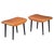Brown Stools in Cognac Leather from Ølholm Møbelfabrik, 1960s, Set of 2 For Sale - Image 8 of 8