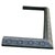 A handsome antique cast iron fireplace fender, featuring exceptionally crisp relief decoration and a substantial three-...