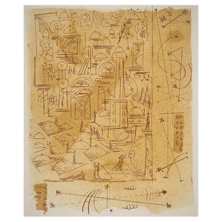 André Masson, Senological Urban Planning, Original Engraving For Sale