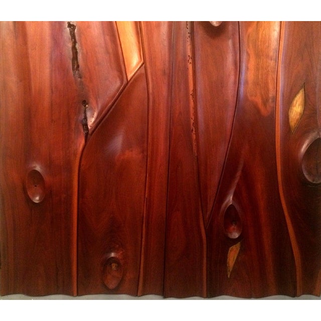 1960s Pair of Carved Wood Doors by Phillip Powell For Sale - Image 5 of 10