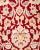 Traditional Mogul, One-of-a-Kind Hand-Knotted Area Rug - Red, 4' 2" x 6' 3" For Sale - Image 3 of 8
