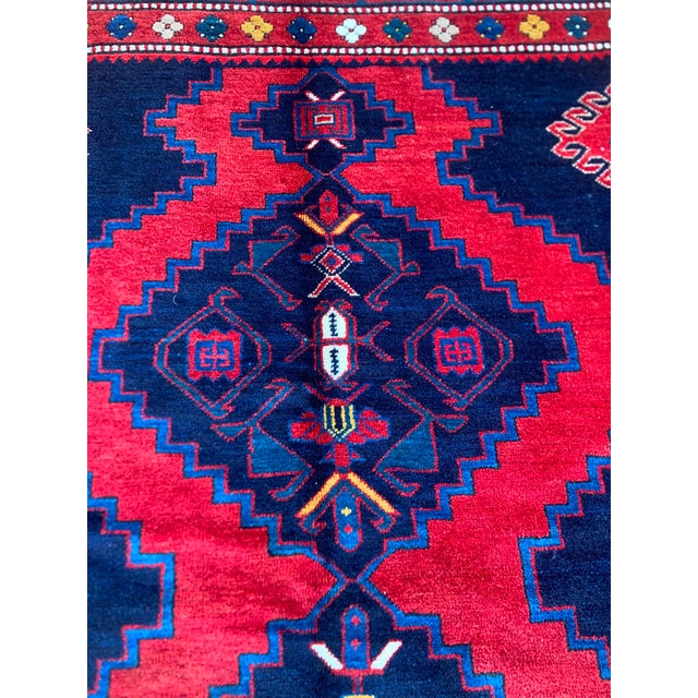 Textile Antique Borchalu Kazak Caucasian Rug 6'3" X 11' Circa 1870 For Sale - Image 7 of 18