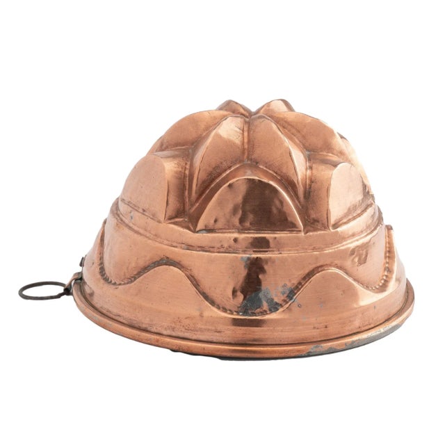 English Tin Lined Copper Mold, 1890 For Sale - Image 4 of 9