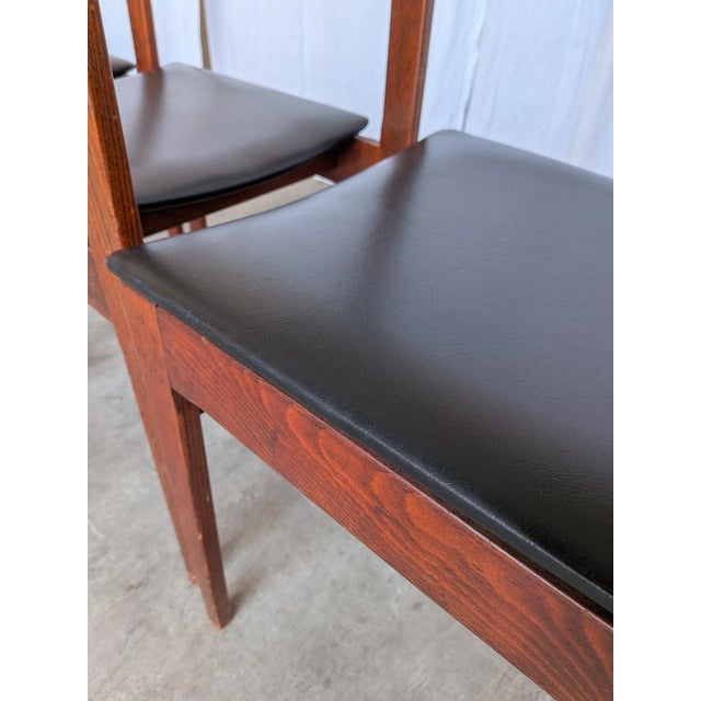 Vintage Scandinavian Wooden Dining Chairs from Stol Kamnik, 1970s, Set of 6 For Sale - Image 17 of 18