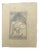 Carl Heinz Berberich, Devoted Nude Bookplate, Nude, 1920, Pencil For Sale