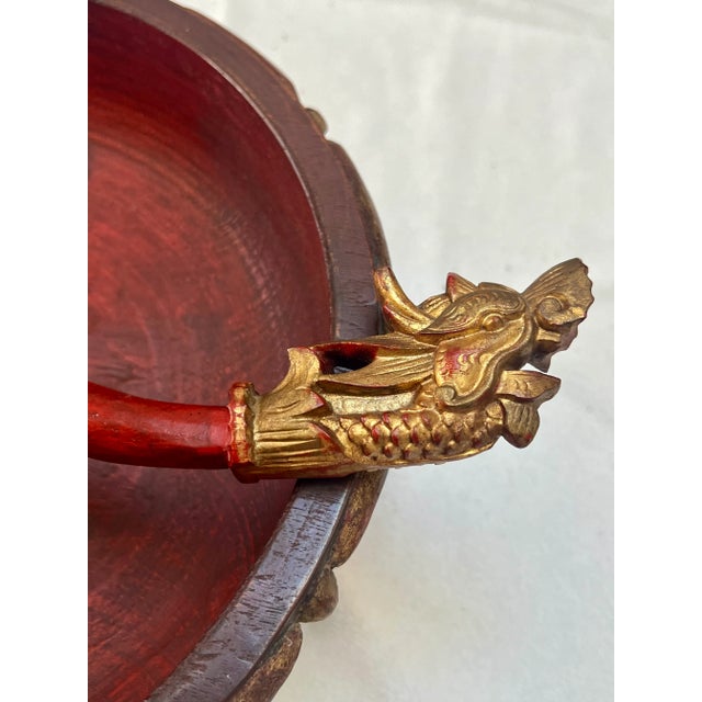 Large Ceremonial Offering Bowl With Serving Spatula Acquired from the estate of a collector of Tibetan and Buddhist...