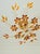 Mid-Century Modern Large Vintage Amber Crystal Flower Chandelier, 1970s For Sale - Image 3 of 13