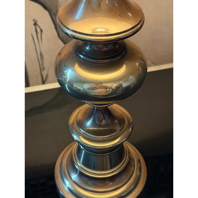 Vintage Brass Table Lamp For Sale - Image 12 of 12