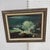 Beautiful vintage seascape painting, dark color way depict rough waters, great to add a pop of color into a bright room