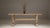 Brown 1970s French Oak Trestle Dining Table For Sale - Image 8 of 18