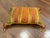 Traditional Luxury Regal Brocade & Velvet Striped Throw Pillow With Tassel Trim For Sale - Image 3 of 3