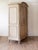 French Provincial Monumental French Provincial Bleached Oak Armoire With Carved Urn Crest For Sale - Image 3 of 4