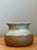 Vintage Original Studio Pottery Scored Vase For Sale In West Palm - Image 6 of 12