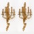 Gold 20th Century French Gilded Bronze Ormolu Wall Lights, Set of 2 For Sale - Image 8 of 18
