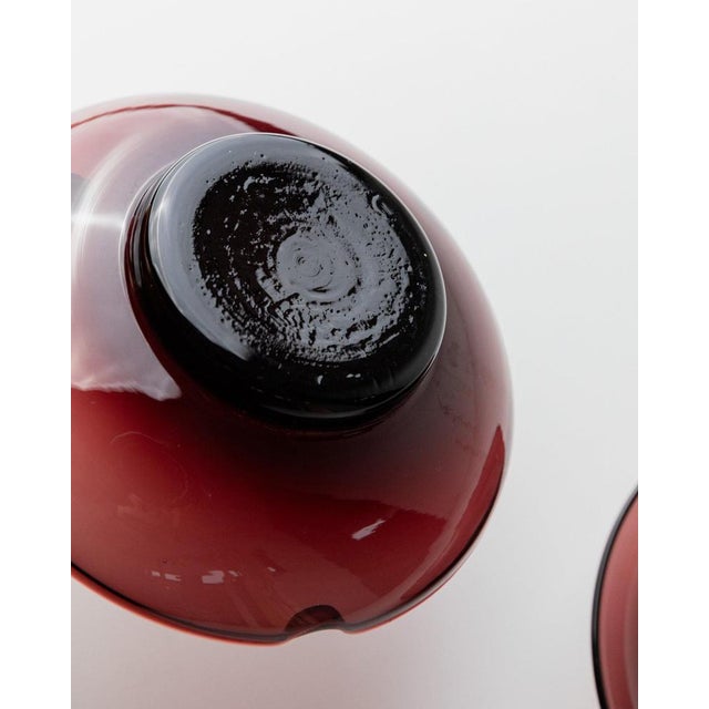 Vintage Murano Glass Ashtrays, Italy, 1970s, Set of 2 For Sale - Image 9 of 11