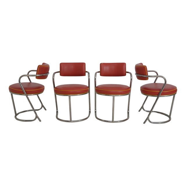 Cantilever Chairs by Jazz, 1970s - Set of 4 For Sale