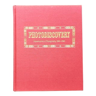 1980 Vintage Coffee Table Book Early Photography 1840-1940 For Sale