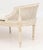 Wood Louis XVI Style Caned Tete-a-Tete Chaise Longue For Sale - Image 7 of 10