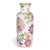 A classic Chintz print painted on beautiful porcelain vase. Colorful pattern of flora and animals, with elegant touches of...