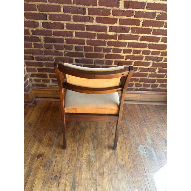 Brown Gunlocke Arm Chair For Sale - Image 8 of 10