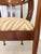 Vintage Cheraton Style Inlaid Mahogany Accent Chair with new designer upholstery For Sale In Atlanta - Image 6 of 6