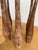 Antique Hand Carved Indian Club Pins & Exercise Weights - Set of 8 For Sale - Image 12 of 15