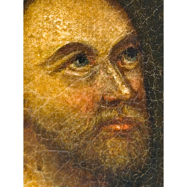 Late 19th Century 19th Century Biblical Mythology Oil Painting Daniel in the Lions' Den Attributed to Isaac Findler, Signed & Dated 1881 For Sale - Image 5 of 18