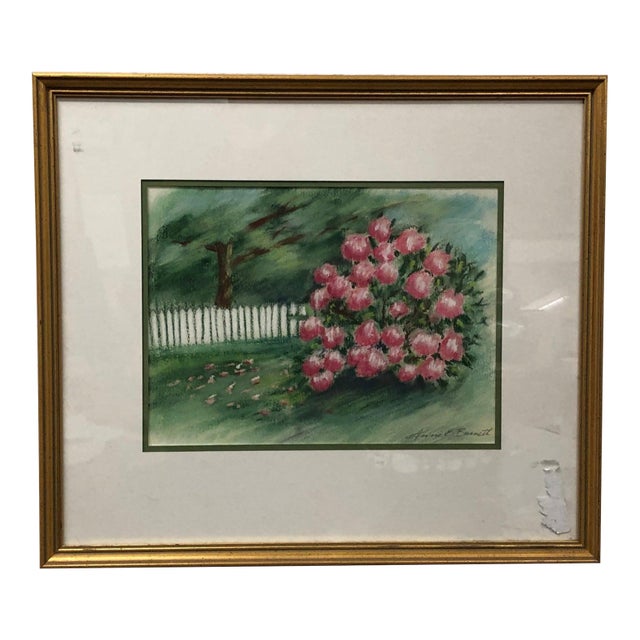 "Spring's Embrace" - Original Watercolor Painting Signed on the Bottom For Sale