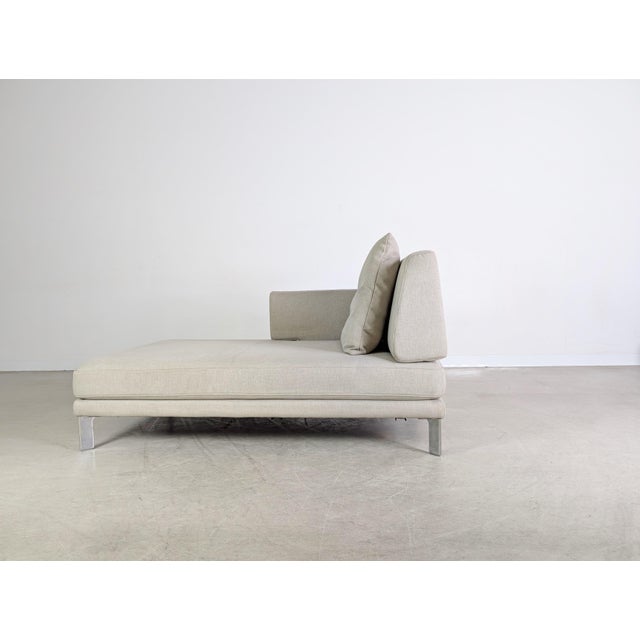 Mid-Century Modern Sento Sofa in Grey Fabric from Rolf Benz For Sale - Image 3 of 14