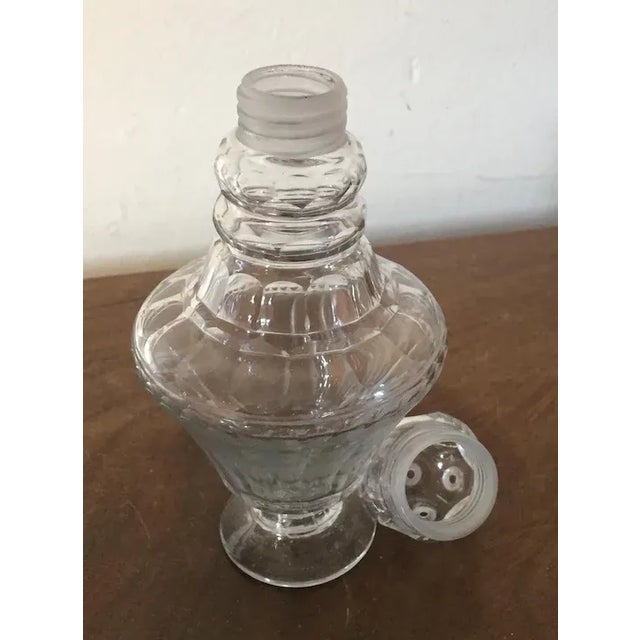 Antique 19th Century Anglo Irish George III Cut Glass Salt Shakers- A Pair For Sale - Image 4 of 7