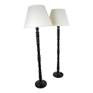 Jamie Young Longshang Floor Lamps - A Pair For Sale