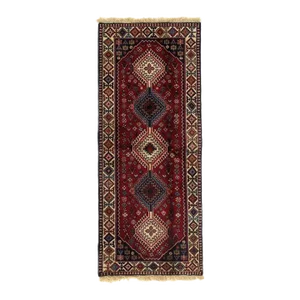 2020s Fine Hand Knotted Persian Yalameh Runner