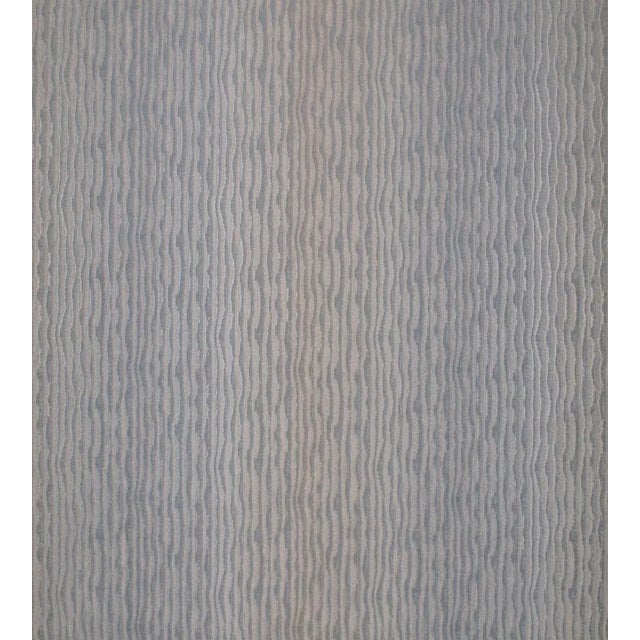 Sample - The House of Scalamandré Chamarel Falls Fabric, Harbor Mist For Sale