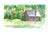 2011 watercolor of Bernheim Arboretum in Kentucky. Signed illegibly and date June 2011 lower right. Combined shipping...