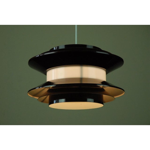 1970s Pendant Lamp by Carl Thore for Granhaga Metallindustri, Sweden For Sale - Image 5 of 15