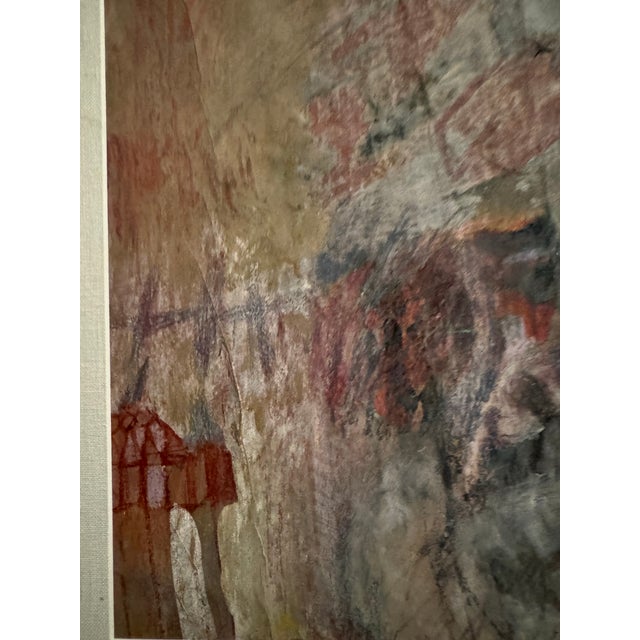 Mid 20th Century Abstract Pastel by Nancy Lee For Sale - Image 10 of 10