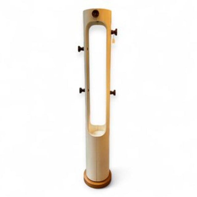 Rotating freestanding coat rack, designed in Italy in the 1960s for FIARM by Carlo di Carli. The main structure is made of...
