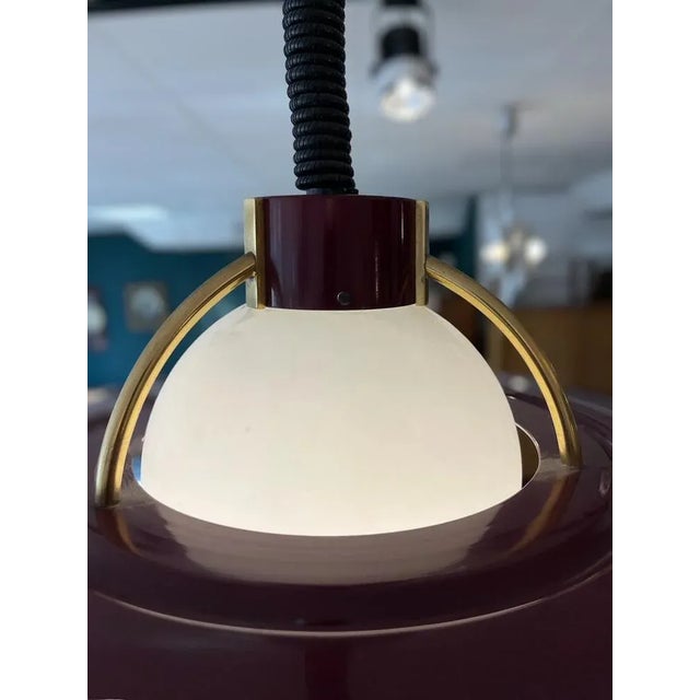 Metal Scandinavian Chandelier from Fog & Mørup, 1960s For Sale - Image 7 of 10