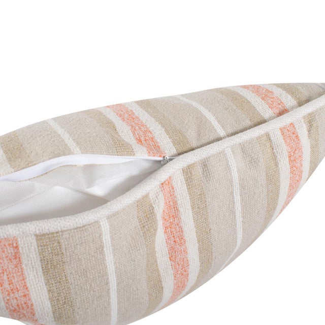 Indoor/Outdoor Pillow 14 x 22 Dune Terra For Sale In Chicago - Image 6 of 11