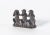 Oxblood Red Early 20th Century Stone Carving of Three Monkeys - Hear No Evil, Speak No Evil, See No Evil For Sale - Image 8 of 8