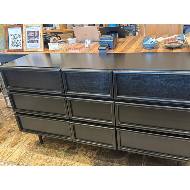 Mid-Century Modern 9-Drawer Dresser For Sale - Image 4 of 13