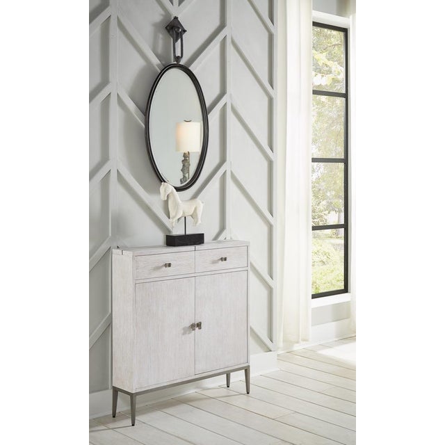 2020s Larry Laslo for Wildwood Tobago Mirror - Bronze For Sale - Image 5 of 6