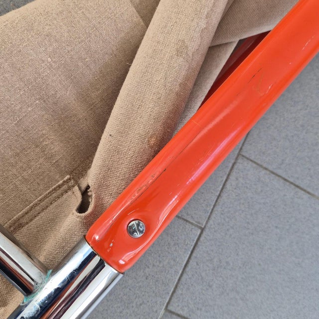 Vintage Japanese Folding Armchair, 1970s For Sale - Image 16 of 18