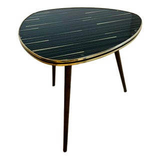 Enameled Wood and Glass Coffee Table, Germany, 1960s For Sale
