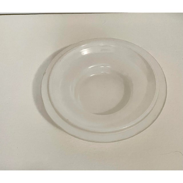 Vintage Bartlett Collins Milk White Glass Cookie Jar For Sale - Image 11 of 13