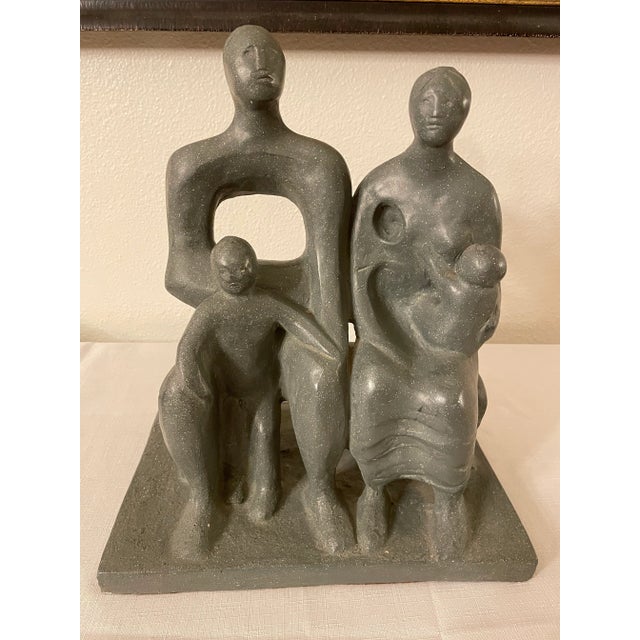 1971 Austin Production Family Sculpture For Sale - Image 12 of 12