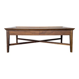 Crate & Barrel Bradley Coffee Table For Sale