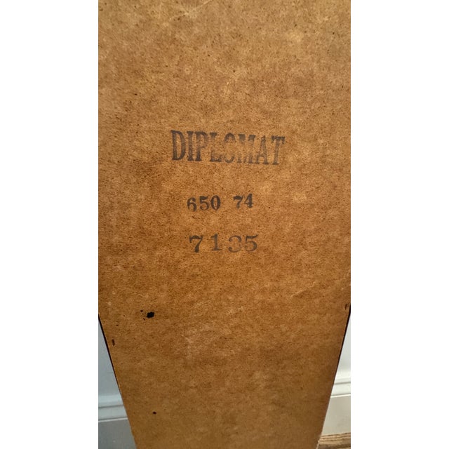 Wood Vintage Brandt Furniture 'Diplomat' Arched Wall Mirrors | Pair For Sale - Image 7 of 7