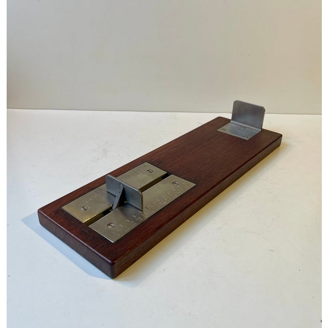 1970s Vintage Scandinavian Shoe Measuring Device, 1970s For Sale - Image 5 of 12